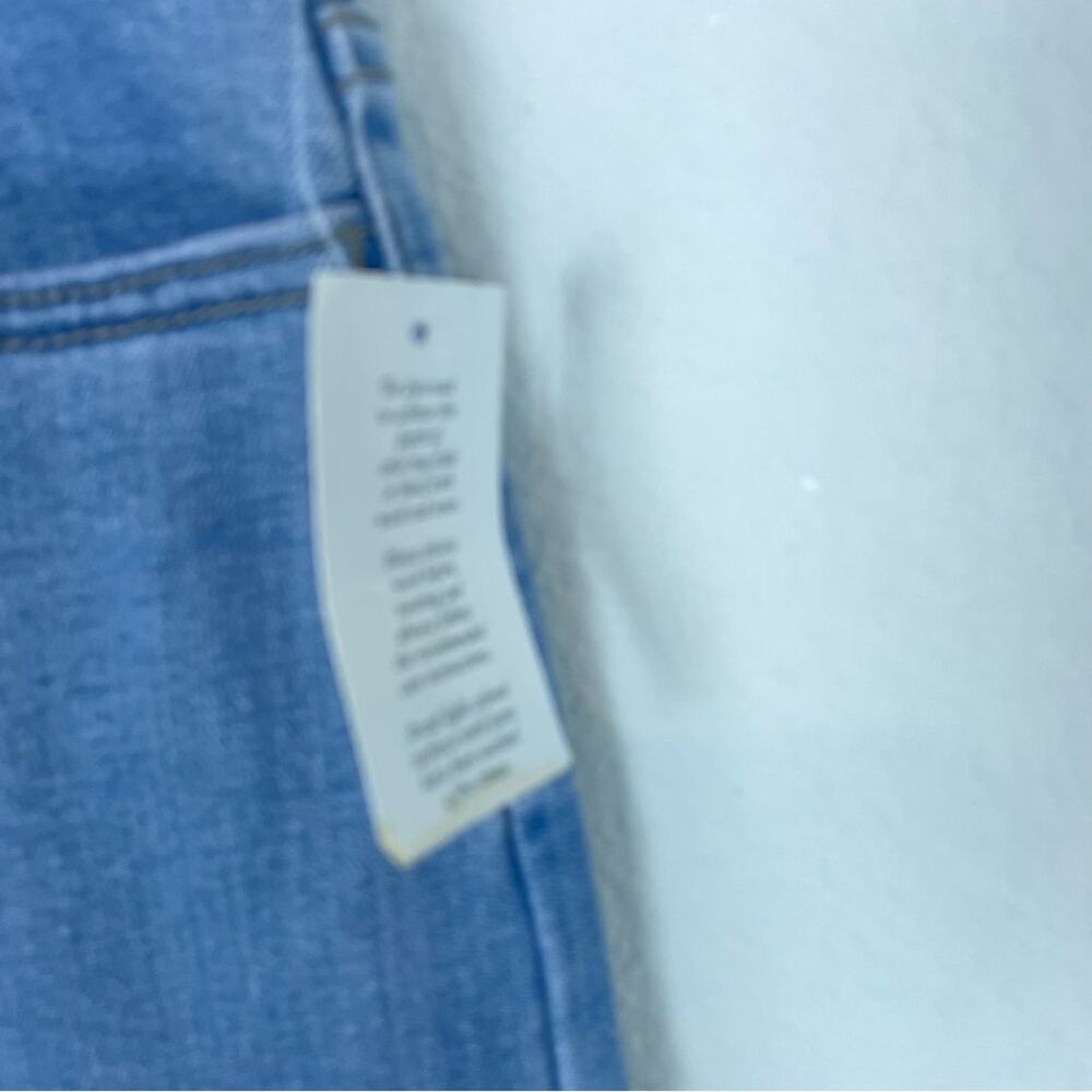 LOGO Blue Tie Dye NWOT Cropped  Boyfriend Jeans 4 - Picture 3 of 10